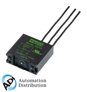 Murrelektronik 23115 motor suppressor, varistor, 3x400vac/7,5kw, rc3bu-vg-3x400/7,5k