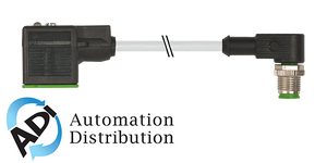 Murrelektronik 7000-40941-2350100 m12 male 90?? / msud valve plug form a 18mm, pur 5x0.34 gray, ul/csa, drag ch 1m