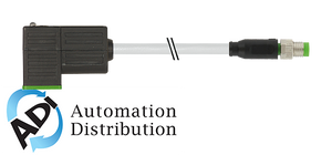 Murrelektronik 7000-88415-2230200 m8 male 0?? 3p/msud valve plug form ci 9.4 mm(small), pur 3x0.34 gray, 2.0m