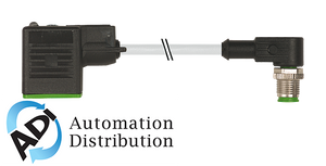 Murrelektronik 7000-40981-2560150 m12 male 90?? / msud valve plug form bi 11mm, pur 3x0.75 gray, robot, drag ch 1.5m