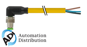 Murrelektronik 7000-08031-0211000 m8 male 90?? with cable, pur 4x0.25 ye ul/csa 10m