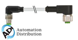Murrelektronik 7000-88321-2500200 m8 male 90?? / m12 female 90??, pur 3x0.25 gy ul/csa+robot+drag chain 2m