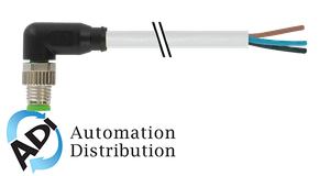 Murrelektronik 7000-08021-2301000 m8 male 90?? with cable, pur 3x0.25 gy ul/csa+drag chain 10m