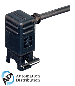 Murrelektronik 7000-70321-7400500 junior timer valve plug 90?? led, pur 2x0,5 black drag ch ain 5m