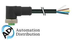 Murrelektronik 7700-A5031-UMD0150 mini (7/8) 5 pole, female 90?? w/ cable, pur 5x1.5 (5x16awg) bk ul/csa 1.5m