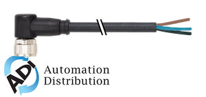 Murrelektronik 7000-08951-6951000 m8 female 90?? with cable, pur 5x0.25 bk ul 10m