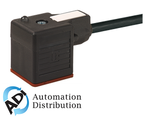 Murrelektronik 7072-18081-7540750 msud xtreme valve plug form a 18mm, pur 2x0,75 black ul/csa, drag ch 7.5m