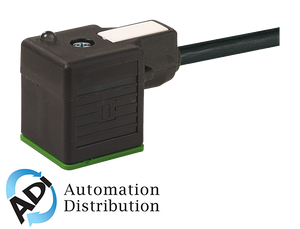Murrelektronik 7000-18081-6560750 msud valve plug form a 18mm, pur 3x0.75 black robot, drag ch 7.5m