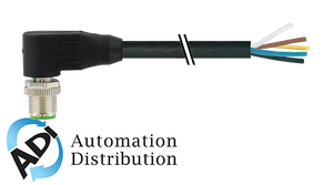 Murrelektronik 7000-19021-7050060 m12 male 90??, pur 12x0,14 black ul/csa, drag ch 0.6m