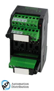 Murrelektronik 67010 mks - j 24/led 24 relay socket modules, in: 24 vdc - out: 250 vac/ 110 dc / 2 a, relay socket modules