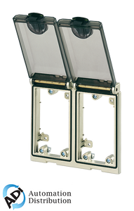 Murrelektronik 4000-68223-0000000 modlink msdd frame dbl metal, nickeled/transparent