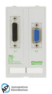 Murrelektronik 4000-68000-0300000 modlink msdd data  insert, 1xsub-d9 female/male + 1xsub-d15 female/male