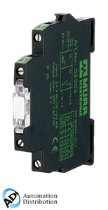 Murrelektronik 52571 miro 6.2 24vdc-250vac/1a opto-coupler module, in: 53 vdc - out: 250 vac / 1 a, 6,2 mm screw-type terminal