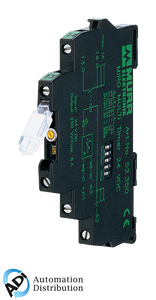 Murrelektronik 52350 miro multi timer 24vdc-1s, miro 6.2 multi-timer 24vdc-1s, in: 24 vdc - out: 250 vac/dc / 6a, 1 c/o contact / 6,2 mm screw-type terminal