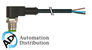 Murrelektronik 7000-12081-6134000 m12 male 90?? with cable, pvc 3x0.34 bk ul/csa 40m