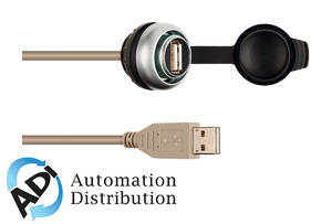 Murrelektronik 4000-73000-0150000 msdd pass-through usb 3.0 form a, 0.6m