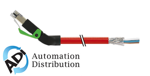 Murrelektronik 7000-74121-7920500 rj45 male 45?? up, shield with cable, ethernet, pur 2x2xawg22 shielded rd ul,csa+dragchain 5m
