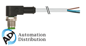 Murrelektronik 7000-12101-2342000 m12 male 90?? with cable, pur 4x0.34 gy ul/csa+drag chain 20m