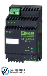 Murrelektronik 87014 picco 12v/2,5a (30w) - power supply / 1-phase, in: 110-230vac / out: 12 - 15vdc/2,5a, screw connection