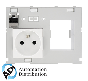 Murrelektronik 4000-68000-4310001 modlink msdd dbl combi insert france, 1xrj45 fem./fem. + rcd opening