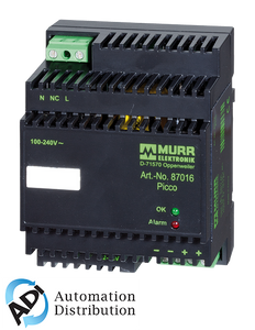 Murrelektronik 87015 picco 24v/2,5a (60w) - power supply / 1-phase, in: 110-230vac / out: 24 - 28vdc/2,5a, screw connection