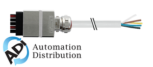 Murrelektronik 7000-99621-9620120 push pull power , profinet, purz 5x2.5 gray, ul/csa, drag ch 1.2m