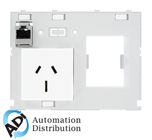 Murrelektronik 4000-68000-4360001 modlink msdd dbl combi insert aumaleralia, 1xrj45 fem./fem. + rcd opening