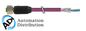 Murrelektronik 7000-13225-8030600 m12 female 0?? with cable devicenet, pur awg24+awg22 shielded vt ul/csa+drag ch. 6m