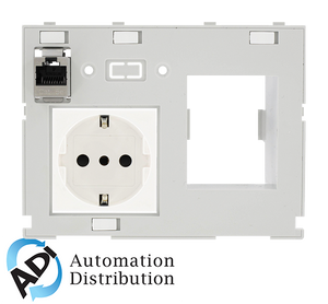 Murrelektronik 4000-68000-4330001 modlink msdd dbl combi insert italy, 1xrj45 fem./fem. + rcd opening