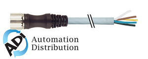 Murrelektronik 7000-23211-3630500 m23 female 0?? with cable, pur 8x0.34+3x0.75 gy+drag chain 5m
