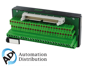 Murrelektronik 54015 ufl 34 l plug  for signal transfer, 24 vdc / 1 a - male with led, mounting rail / screw-type terminal