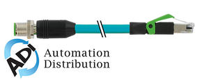 Murrelektronik 7000-44711-6770750 m12 male 0?? / rj45 male 0?? shielded ethernet, pur 2x2xawg22 shielded bu ul/csa+dragchain 7,5m
