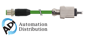 Murrelektronik 7000-44715-7930500 m12 male 0?? /push pull rj45 0?? shielded, pur 1x4xawg22 shielded gn ul/csa+robot 5m