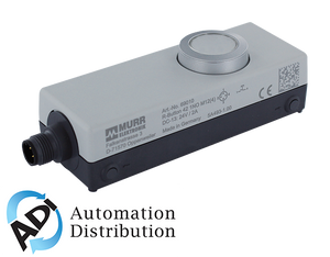 Murrelektronik 69010 reset button with 1 push button, in a ip65  enclosure, m12 connection, 4 poles