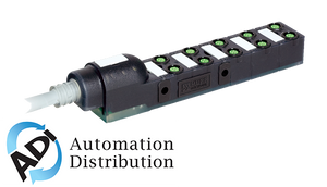 Murrelektronik 8000-80110-4120500 exact8, 10xm8, 4 pole moulded cable, 5.0m pur/pvc 20x0,34+2x0,75