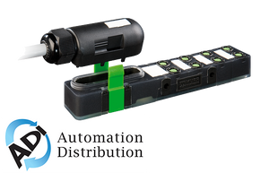Murrelektronik 8000-88040-3590300 exact8, 8xm8, 3 pole plug. cap, spring-term., 3.0m pur 8x0,34+2x0,75, ul/csa