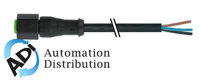 Murrelektronik 7003-12228-8281500 m12 female 0?? with cable sc, fep 5xawg22 bk 15m