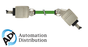 Murrelektronik 7000-74661-7961000 rj45 push pull male 0??/ rj45 push pull male 45??, pur 2x2xawg22 shielded gn ul/csa+dragchain 10m