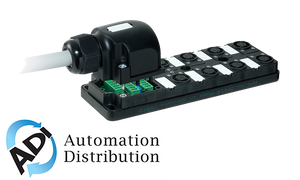 Murrelektronik 27037 mvp12, 8xm12, 5pole, pluggable cable, 10.0m pur/pvc 16x0,34+3x0,75