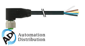 Murrelektronik 7000-19061-7052500 m12 female 90?? with cable, pur 12x0.14 bk ul/csa+drag chain 25m