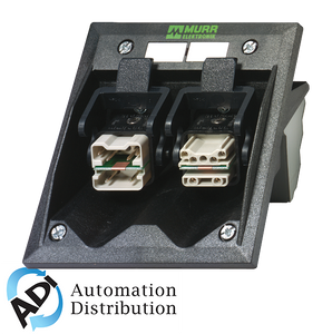 Murrelektronik 67599 hybrid field-bus couplers, conversion electrical-electrical (passive), cu, cu male/female