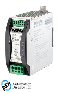 Murrelektronik 85690 emparro power supply 3-phase, in: 360 - 500vac out: 24-28v/5adc, power boost - for 5 seconds 50% additional power