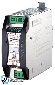 Murrelektronik 85437 emparro power supply 1-phase, in: 100-240vac out: 48-56vdc/2,5a, power boost - for 4 seconds 50% additional power, alarm contact