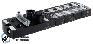 Murrelektronik 55144 impact67 e dio12 dio4/iol4 4p, impact67 ethernetip compact module, plastic housing, 7/8" 4-pole, quick connect, dlr, 4x iol class a/b