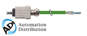 Murrelektronik 7000-74601-7967500 rj45 push pull male 0?? with cable profinet, pur 2x2xawg22 shielded gn ul/csa+dragchain 75m