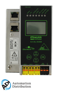 Murrelektronik 56469 gateway ethernet-ip/as-i, 1 master, p24, spec. 3.0, diagnosis field bus, power 24, ip20, decoupling-nw
