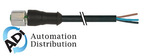Murrelektronik 7004-12241-6151000 m12 female 0?? with cable v4a, pvc 5x0.34 bk ul/csa 10m Pack of 10