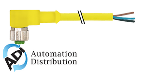 Murrelektronik 7030-12361-1261000 m12 female 90?? with cable aida, pur 5x0.34 ye ul/csa+drag chain 10m Pack of 10