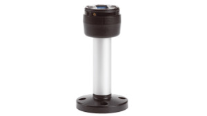 Sprecher + Schuh 790541900 Tube Base Plastic 5cm Black - MS50 Warning Tower Component with Aluminum Pole and Black Base