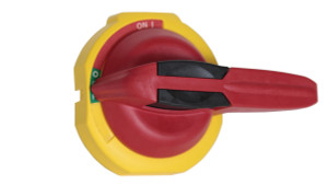 Sprecher + Schuh L11-PY rotary door handle, red/yellow PN-125635 Sprecher + Schuh L11-PY rotary door handle, red/yellow PN-125635